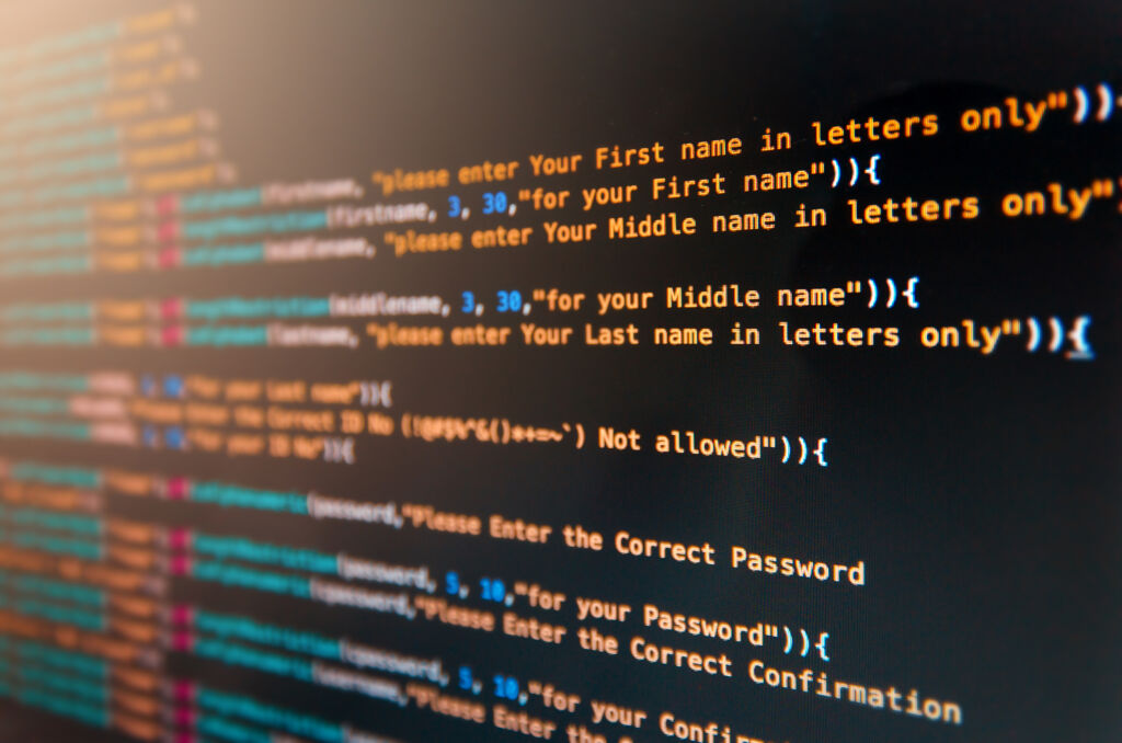 Desktop source code and Wallpaper by Computer language with codi